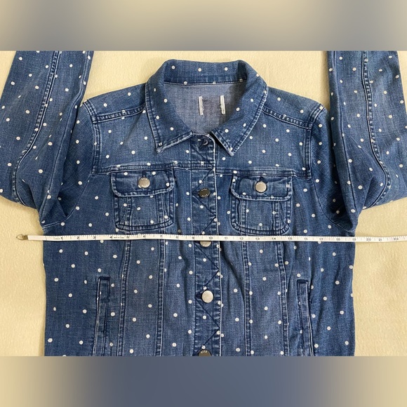 Elle polka dot denim jacket - Picture 7 of 12